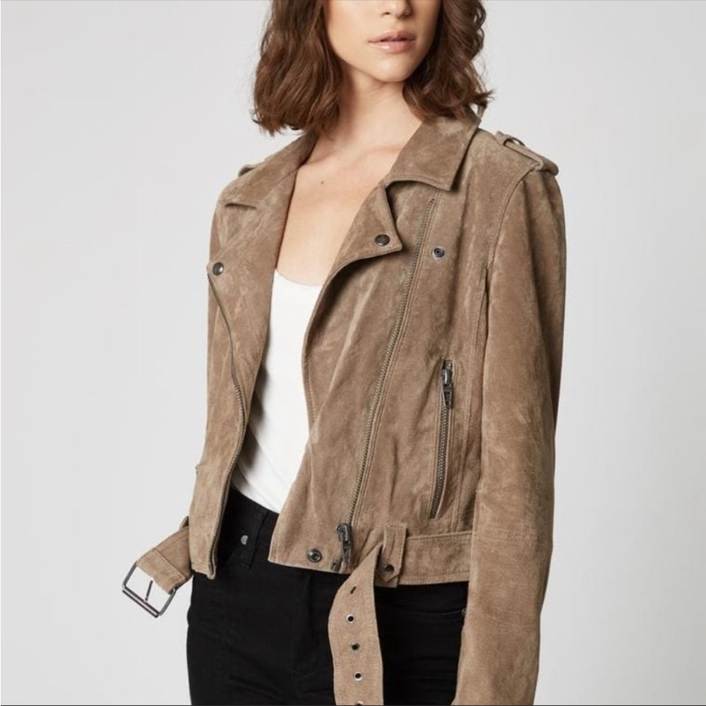 BLANK NYC suede Moto (L)